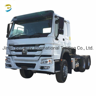 Sinotruk HOWO 10 व्हीलर्स 4*2 6*4 8*4 371HP 375HP 420HP यूरो 2 ट्रैक्टर ट्रक ट्रेलर हेड