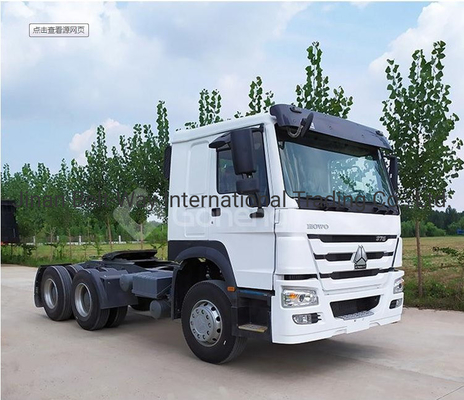 Sinotruk HOWO 10 व्हीलर्स 4*2 6*4 8*4 371HP 375HP 420HP यूरो 2 ट्रैक्टर ट्रक ट्रेलर हेड