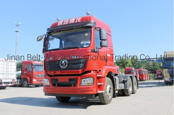 प्रतिस्पर्धी प्रयुक्त शैकमैन 6*4 375HP F3000 शैकमैन ट्रक हेड लोड क्षमता 21-30t के साथ
