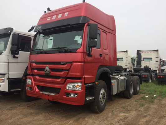 सुरक्षित भुगतान Sinotruk HOWO 6X4 ट्रैक्टर ट्रक 371HP/420HP भारी शुल्क चीनी ट्रक