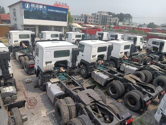ड्राइव व्हील 6×4 सेकंड-हैंड 10 व्हीलर शैकमैन सिनोट्रक HOWO 336-380HP टपर टंप ट्रक