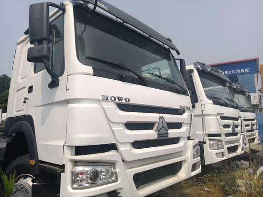 ड्राइव व्हील 6×4 सेकंड-हैंड 10 व्हीलर शैकमैन सिनोट्रक HOWO 336-380HP टपर टंप ट्रक