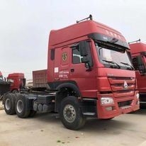 ट्यूबलेस टायर डिजाइन प्रयुक्त Sinotruk HOWO 371 ट्रक हेड ट्रैक्टर डंप ट्रक छूट पर
