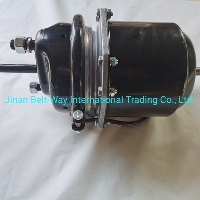 Sinotruk HOWO ट्रक पार्ट्स ब्रेक चैंबर Wg9000360600 मानक ट्रकों के लिए काले रंग में
