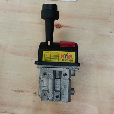 HOWO 371HP डंप ट्रक वाईचाई इंजन के साथ हाइड्रोलिक मैनुअल एयर कंट्रोल वाल्व 14750652h