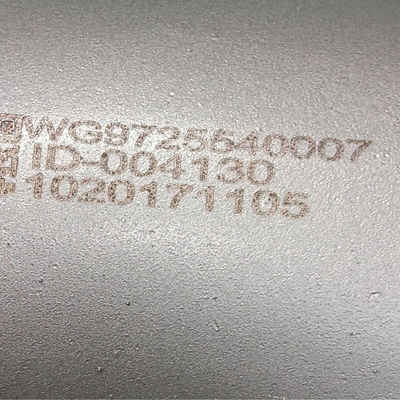 Wd615/Wd618/Wp10/Wp12 इंजन HOWO डंप ट्रक भाग निकास पाइप Wg9725540007