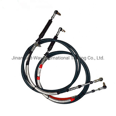 HOWO मूल Sinotruk भागों के लिए लचीला केबल स्टीयरिंग सिस्टम भागों Wg9725240202