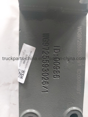 गियरबॉक्स रियर इंजन ब्रैकेट के लिए Sinotruk HOWO ट्रक पार्ट्स Wg9725593016 Wg9725593026