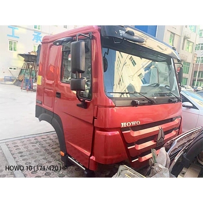 371 HP Sinotruk Heavy Duty Truck HOWO 10 कैबिन व्हील ड्राइविंग सिस्टम लाभ के लिए भाग