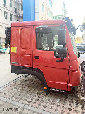 371 HP Sinotruk Heavy Duty Truck HOWO 10 कैबिन व्हील ड्राइविंग सिस्टम लाभ के लिए भाग