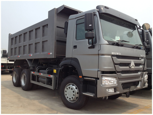 25 टन का Sinotruk HOWO डंप ट्रक 5800*2300*1500 आयाम और इंजन क्षमता&gt;8L