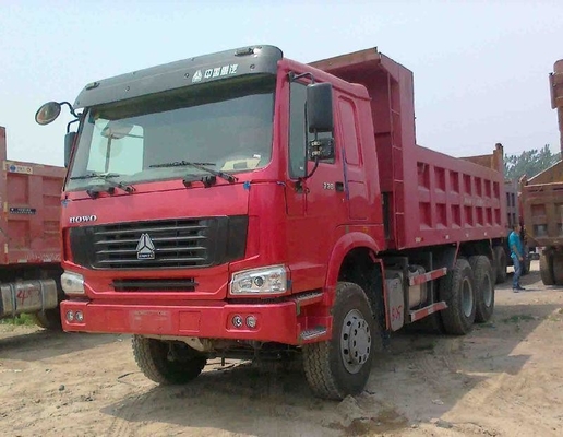 रेडियल टायर डिजाइन Sinotruck HOWO 6X4 आपकी आवश्यकताओं के लिए डंप ट्रक