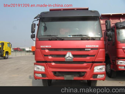 फ्रंट लिफ्टिंग स्टाइल 6X4 336 371 टिपर सिनोट्रक HOWO उच्च क्षमता के साथ डंपर ट्रक