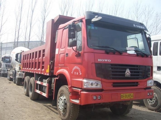 सिनोट्रुक से ≤5 सीटों के लिए रेडियल टायर डिजाइन 371HP HOWO टिपर ट्रक