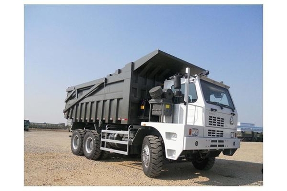 रेडियल टायर डिजाइन सिनोट्रक 6X4 आरसी ट्रक टिपर 60 टन डंप ट्रक सही समाधान