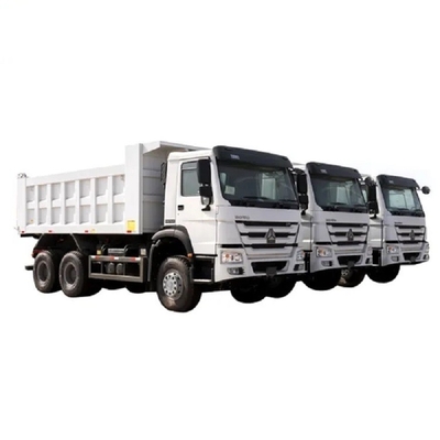 डंप ट्रक लोड क्षमता 21-30t चीन ट्रक इस्तेमाल किया 336HP HOWO 10 पहियों टिमपर 6X4 अफ्रीका के लिए