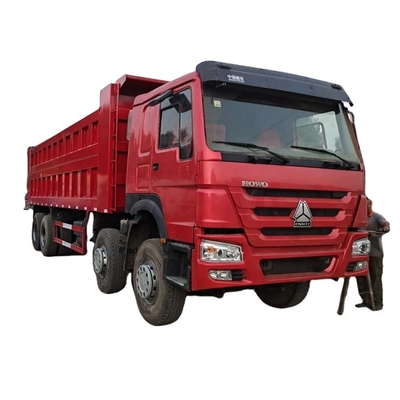 डंप ट्रक लोड क्षमता 21-30t चीन ट्रक इस्तेमाल किया 336HP HOWO 10 पहियों टिमपर 6X4 अफ्रीका के लिए