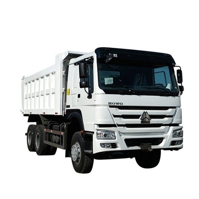 डंप ट्रक लोड क्षमता 21-30t चीन ट्रक इस्तेमाल किया 336HP HOWO 10 पहियों टिमपर 6X4 अफ्रीका के लिए