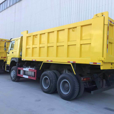 प्रत्यक्ष बिक्री प्रयुक्त HOWO डंप ट्रक टिपर ट्रक 6X4 Sinotruk 371HP 375HP सुरक्षित भुगतान