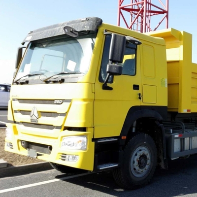 प्रत्यक्ष बिक्री प्रयुक्त HOWO डंप ट्रक टिपर ट्रक 6X4 Sinotruk 371HP 375HP सुरक्षित भुगतान