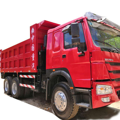 प्रत्यक्ष बिक्री प्रयुक्त HOWO डंप ट्रक टिपर ट्रक 6X4 Sinotruk 371HP 375HP सुरक्षित भुगतान