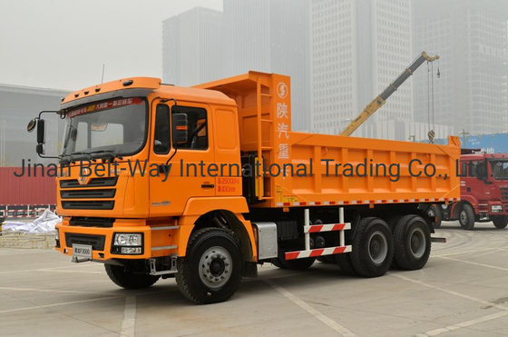 सुरक्षित भुगतान प्रयुक्त शैकमैन F2000 F3000 M3000 6X4 340HP 380HP 420HP 40tons डंप ट्रक