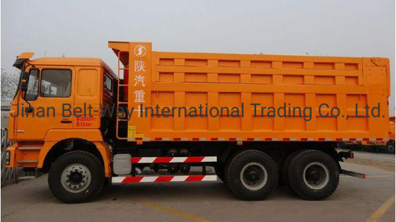 डंप ट्रक F3000 वीचाई इंजन 380HP और 6*4 ड्राइविंग प्रकार के साथ स्थिर प्रयुक्त शैकमैन