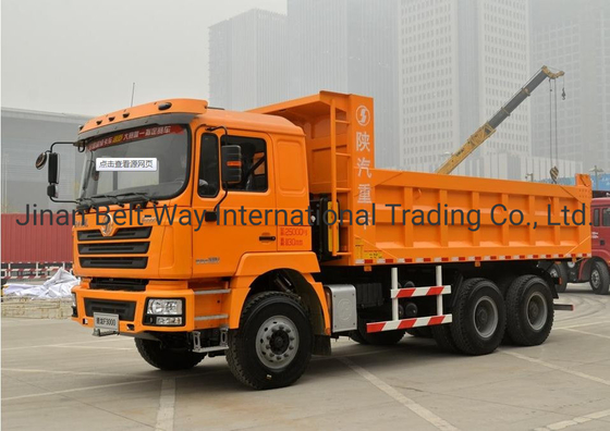 चीनी कार्गो ट्रक इस्तेमाल किया शैकमैन डंप ट्रक 6*4 वीचाई इंजन 340HP 380HP 420HP के साथ