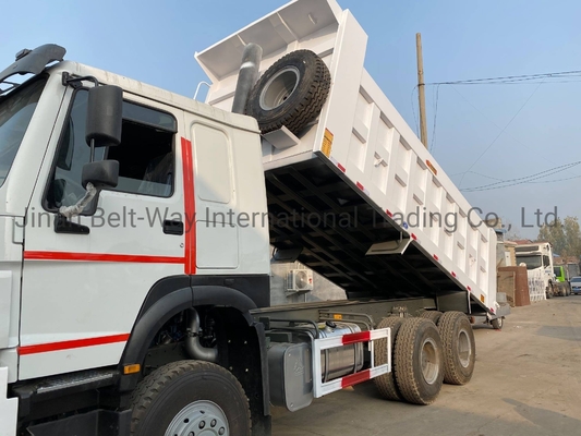 आईएसओ टायर प्रमाणन और 351-450hp के साथ Sinotruk HOWO 6X4 डंप ट्रक बेचें