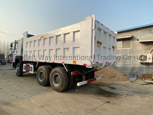 आईएसओ टायर प्रमाणन और 351-450hp के साथ Sinotruk HOWO 6X4 डंप ट्रक बेचें