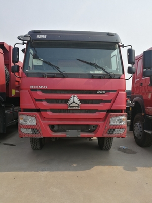 Sinotruk HOWO डंप ट्रक भारी ड्यूटी टिपर ट्रक 5800*2300*1500 मिमी खपत के साथ