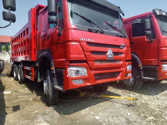 351-450hp हॉर्सपावर Sinotruk HOWO 336-380HP टपर डंप ट्रक इंजन क्षमता&gt; 8L के साथ