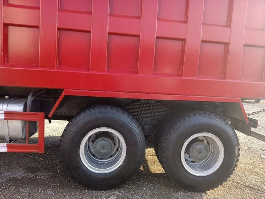 351-450hp हॉर्सपावर Sinotruk HOWO 336-380HP टपर डंप ट्रक इंजन क्षमता&gt; 8L के साथ