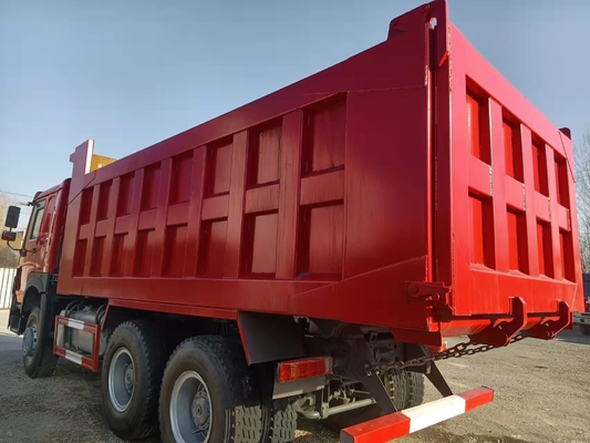 351-450hp हॉर्सपावर Sinotruk HOWO 336-380HP टपर डंप ट्रक इंजन क्षमता&gt; 8L के साथ