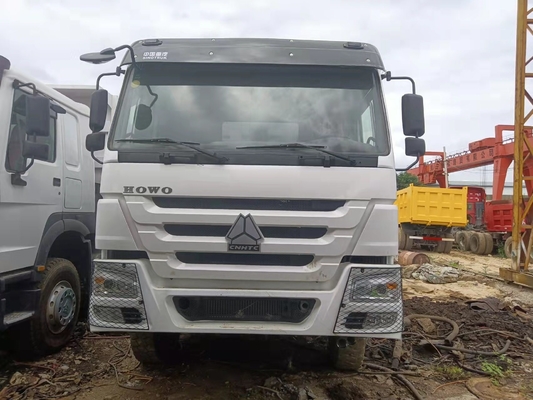 टायर डिजाइन ट्यूबलेस Sinotruc HOWO 371HP मैनुअल ट्रांसमिशन कार्गो टिपर डंप ट्रक