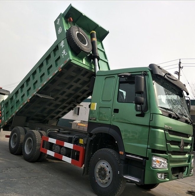 यदि आपका आदेश शिप नहीं करता है तो धनवापसी का दावा करें दूसरा हाथ 6*4 Sinotruk डंप ट्रक टिपर