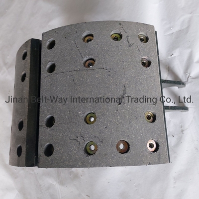 Sinotruk HOWO ट्रक ब्रेक जूते Wg9761340104-3 फ्रंट एक्सल ड्राइविंग सिस्टम पार्ट्स के साथ