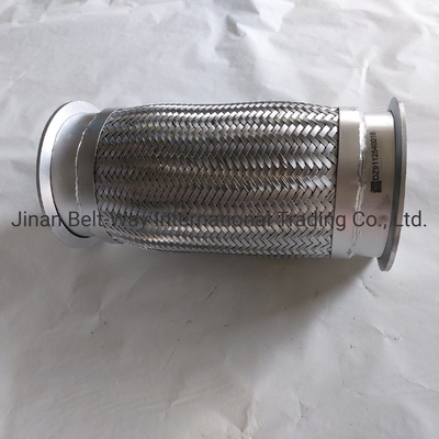 Sinotruk HOWO पार्ट्स ट्रक स्पेयर पार्ट्स इंजन लचीला पाइप Dz9112540018 OEM के साथ