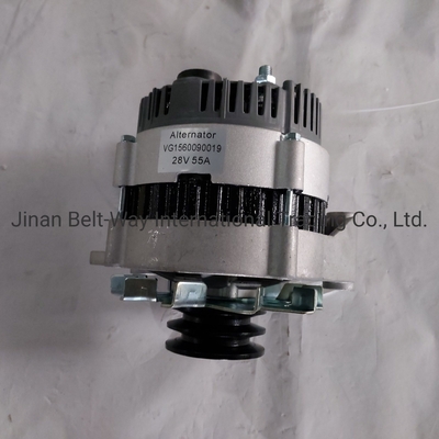 ट्रांसमिशन सिस्टम पार्ट्स गियरबॉक्स के लिए Sinotruk HOWO ट्रक अल्टरनेटर Vg1560090019