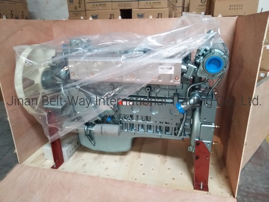 फ्रंट एक्सल ड्राइविंग सिस्टम पार्ट्स 371HP डीजल इंजन Wd615.47 HOWO ट्रक पार्ट्स के लिए