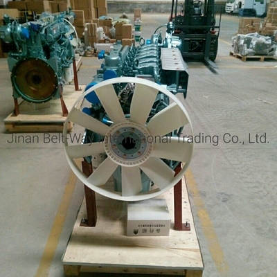 मानक 100% परीक्षण मशीनरी डीजल इंजन Wd615.47 371HP आपकी आवश्यकताओं के लिए