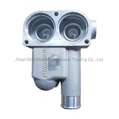 रिफंड पॉलिसी OEM for Sino Truck HOWO Shacman इंजन थर्मोस्टैट कवर 612600140119